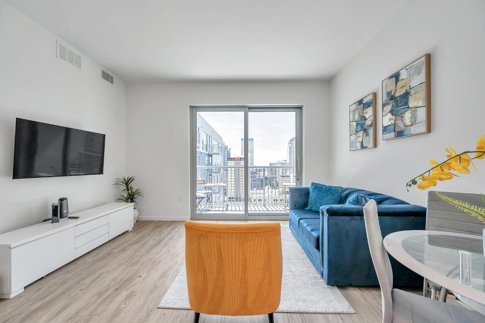Luxury 1 Bedroom With Den Downtown Tampa Apt - City Views, Rooftop Pool, Workspace Luaran gambar