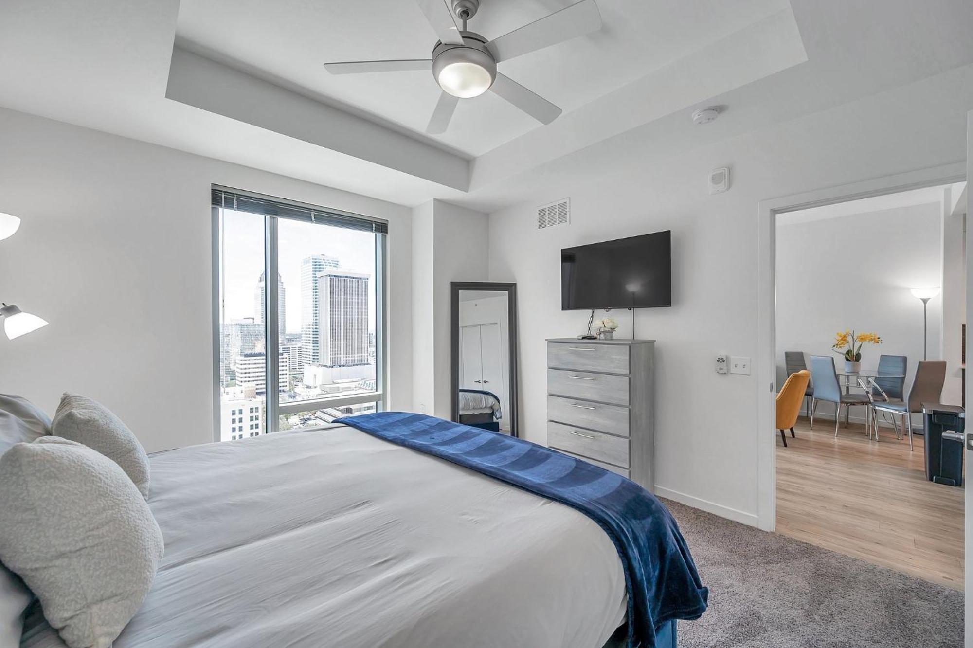Luxury 1 Bedroom With Den Downtown Tampa Apt - City Views, Rooftop Pool, Workspace Luaran gambar